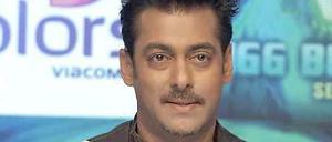 Bollywood-Star Salman Khan. 
