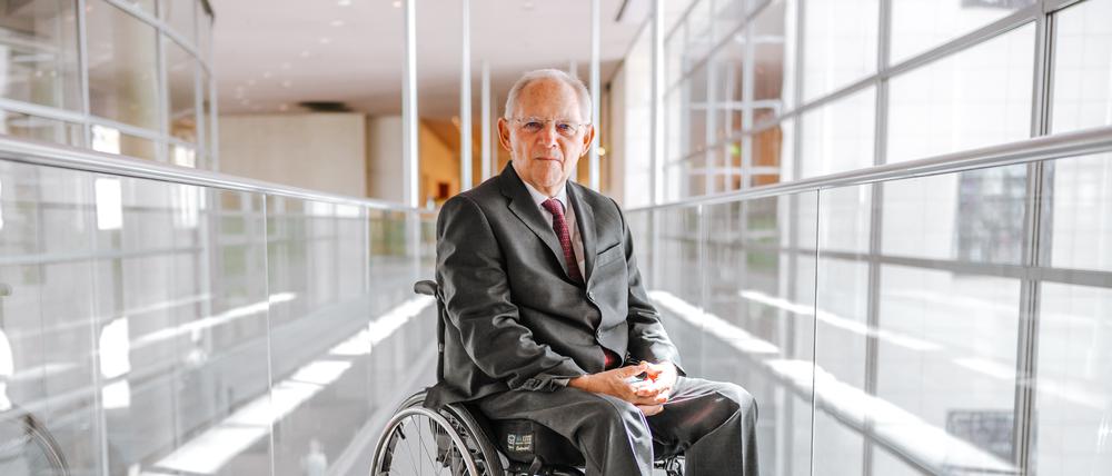 Bundestagspräsident Wolfgang Schäuble (CDU)