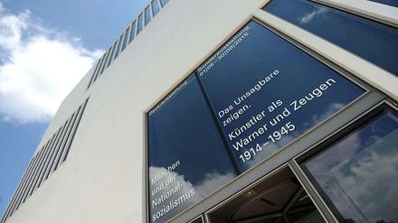 An der Stelle der früheren NSDAP-Parteizentrale. Das Dokumentationszentrum zu München und dem Nationalsozialismus.