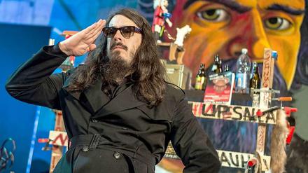 Jonathan Meese 2014 in München.