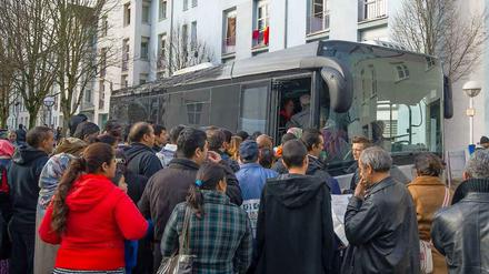 Asylbewerber in Karlsruhe