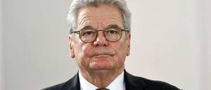 Äußert Verständnis für griechische Forderungen nach Reparationen. Bundespräsident Joachim Gauck.