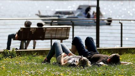Bis zu 27 Grad: In Deutschland wird es heute sommerlich.