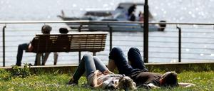 Bis zu 27 Grad: In Deutschland wird es heute sommerlich.