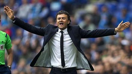 Evoluzzer. Trainer Luis Enrique hat Barças Stil verändert.