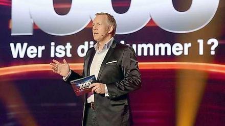Johannes B. Kerner bei "1000 - Wer ist die Nummer 1?".