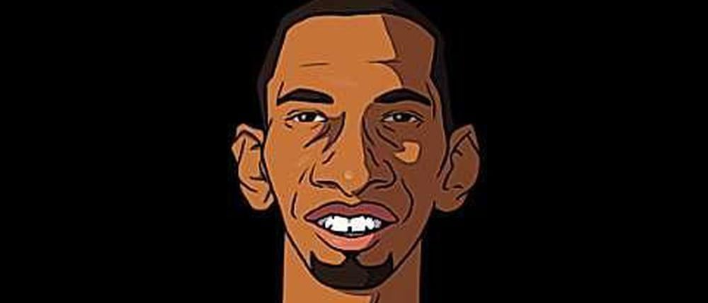 Das Bild eines Nutzers bei Twitter zweigt Jerome Boateng mit einem Schild "Je suis Boateng". 