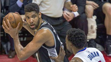 Tim Duncan ist 39 Jahre alt und kann noch immer mit den besten Spielern in der NBA mithalten. 