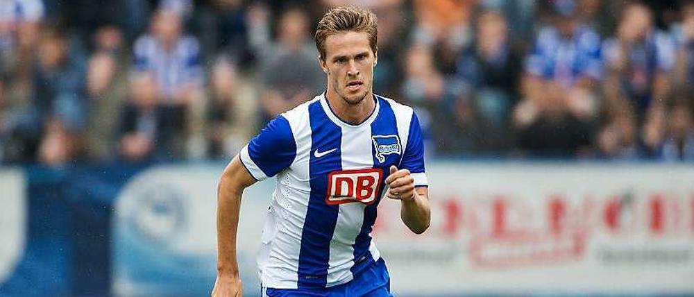 Richtig wichtig. Sebastian Langkamp ist Führungsspieler bei Hertha. 