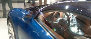 Begehrtes Fotomodell. Der Bugatti Veyron 16.4.
