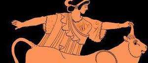 Prinzessin Europa und der Bulle. Wie auf dieser antiken Vase geht es derzeit in der EU zu: Die europäische Wirtschaft ist in Wachstumsstimmung, feiert den Bullenmarkt.