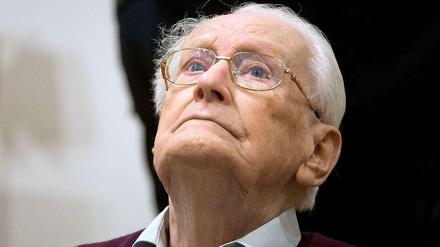 Oskar Gröning vor Gericht.