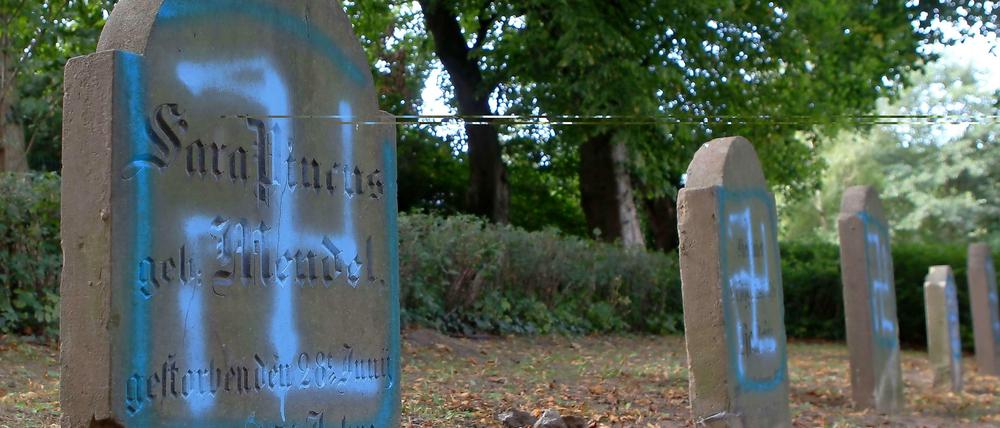 27 Schändungen jüdischer Friedhöfe gab es 2014 in Deutschland.