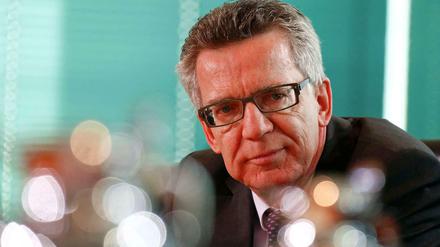 Bundesinnenminister Thomas de Maizière, CDU