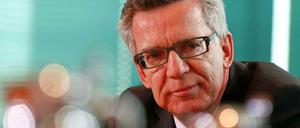 Bundesinnenminister Thomas de Maizière, CDU