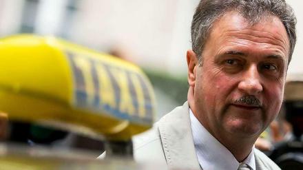 GDL-Chef Claus Weselsky (hier ein Archivbild) bezeichnete den Auftritt Rüdiger Grubes in Berlin als "PR-Gag".