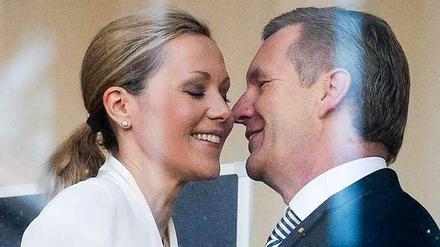 Offenbar wieder zusammen: Bettina und Christian Wulff. 