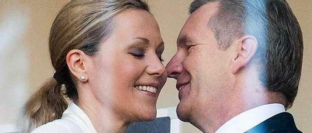 Offenbar wieder zusammen: Bettina und Christian Wulff.