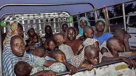 Viele der befreiten Frauen und Mädchen sind schwer traumatisiert. 