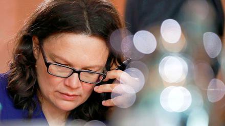 Andrea Nahles.