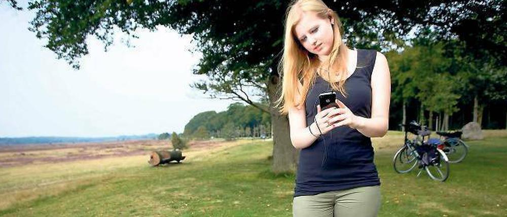 Frag den Stein. Die Codes fürs Smartphone weisen den Weg. 