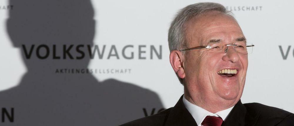 Kann nun befreit lachen: VW-Chef Winterkorn ist den Schatten des Familienpatriachen Ferdinand Piëch los.  