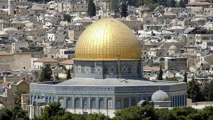 Eine Reise wert: Die Altstadt von Jerusalem mit Tempelberg und Felsendom.