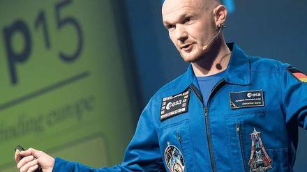 Umwerfend. Der Astronaut Alexander Gerst sprach bei der re:publica.
