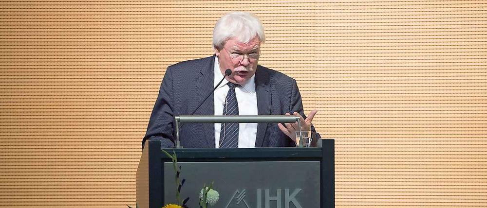 Horst Hippler, Präsident der Hochschulrektorenkonferenz.