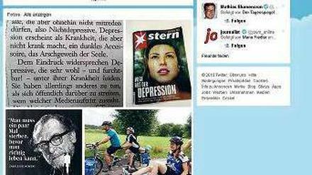 Unter dem Hashtag #NotJustSad twittern Tausende zum Thema Depressionen. Die Bloggerin Jana Seelig hofft, dass das Betroffenen hilft, die ihre Krankheit verschweigen. 