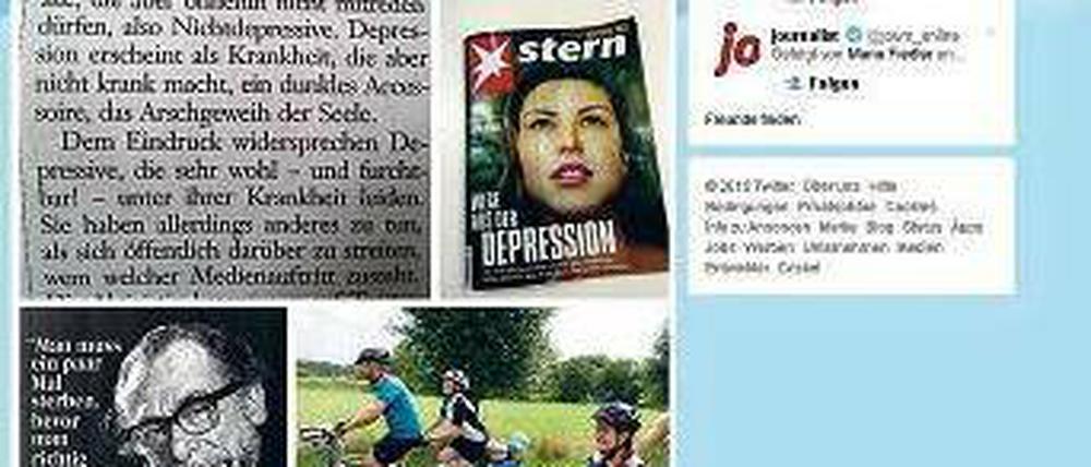 Unter dem Hashtag #NotJustSad twittern Tausende zum Thema Depressionen. Die Bloggerin Jana Seelig hofft, dass das Betroffenen hilft, die ihre Krankheit verschweigen. 