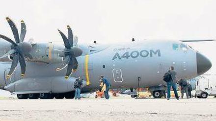 Starke Propeller. Der Antrieb des A400M wuirde eigens entwickelt.