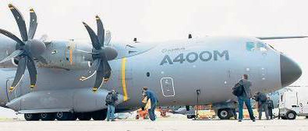 Starke Propeller. Der Antrieb des A400M wuirde eigens entwickelt.