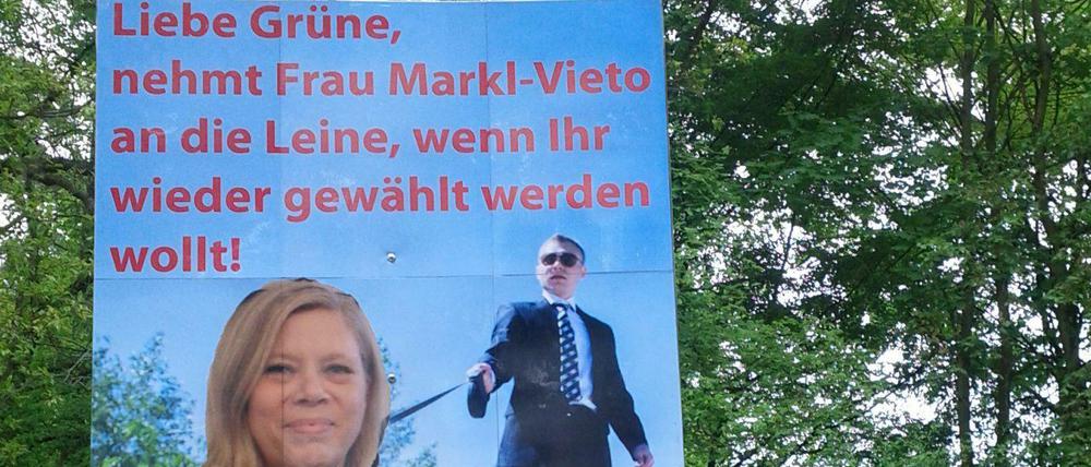 Hundedemo am Schlachtensee: Die Parolen sind deutlich, viele Bürger aber auch kompromissbereit.