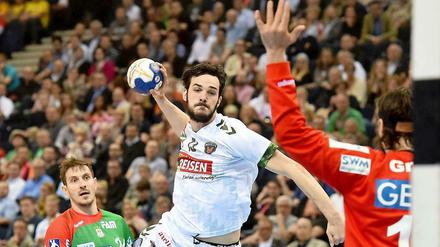 Zum großen Wurf angesetzt: Der EHF-Pokal könnte in der nahen Zukunft der vorerst letzte mögliche Titel für die Füchse Berlin sein.
