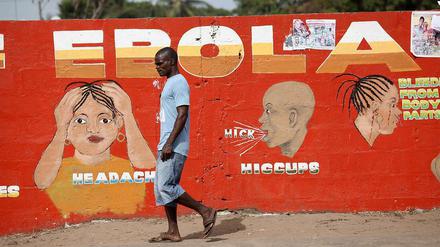 Liberia hatte unter den Ländern Westafrikas mit 4700 die höchste Zahl an Toten zu beklagen.