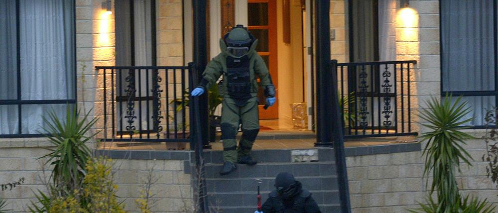 Antit-Terror-Einsatz in der Nähe von Melbourne.