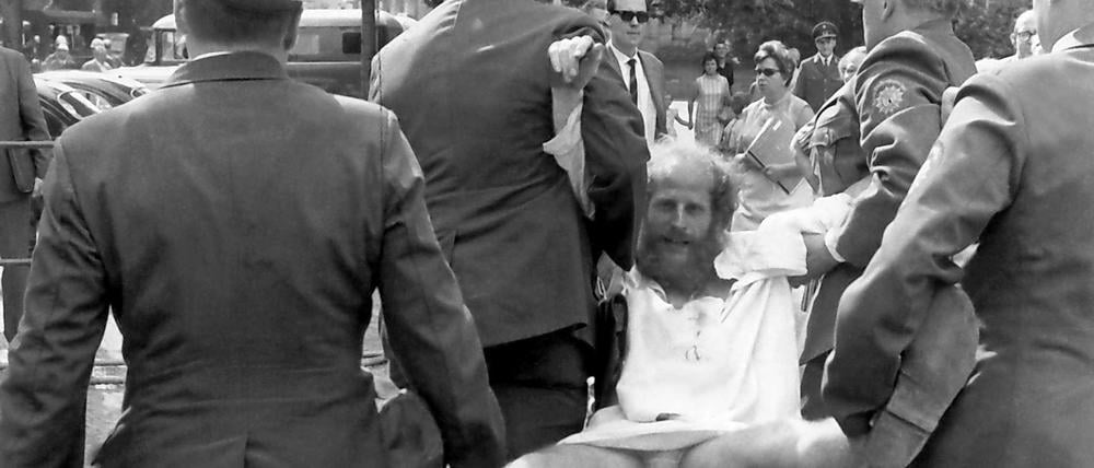 Dieter Kunzelmann 1967: Ein Praktiker der Epoche, kein Merve-Leser.