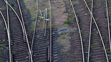 Richtig viele Schienen müssten verlegt werden, um in Brandenburg sieben neue S-Bahnlinien aufzubauen.