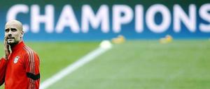 Nachdenklich: Pep Guardiola.