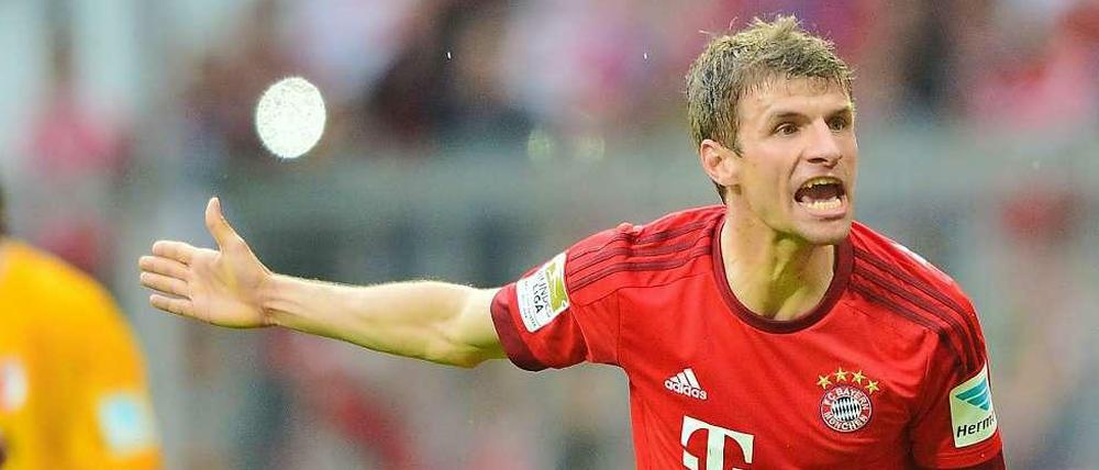 Immer vorneweg: Thomas Müller.