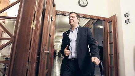 Altes Thema, neuer Schwung: Alexis Tsipras, seit Anfang 2015 Ministerpräsident in Athen, verlangt die Rückzahlung des NS-Zwangskredits. 