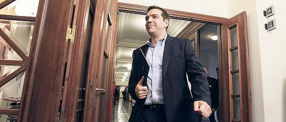 Altes Thema, neuer Schwung: Alexis Tsipras, seit Anfang 2015 Ministerpräsident in Athen, verlangt die Rückzahlung des NS-Zwangskredits. 