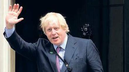 Mit am Regierungstisch. Londons Bürgermeister Boris Johnson.