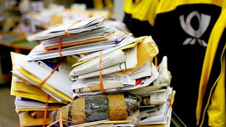 Bleibt alles liegen: Die Warnstreiks bei der Post gehen weiter. 