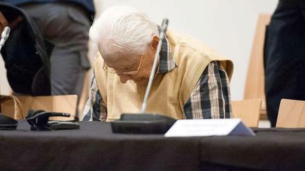 Oskar Gröning räumte vor Gericht eine moralische Mitschuld ein.