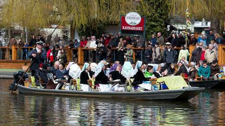 Beliebtestes Ausflugsziel zu Himmelfahrt ist nach wie vor der Spreewald.