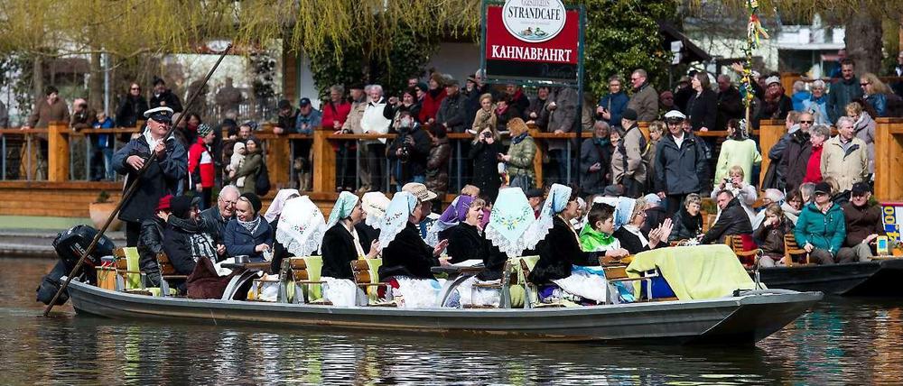 Beliebtestes Ausflugsziel zu Himmelfahrt ist nach wie vor der Spreewald.