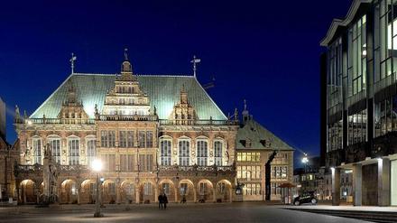 Das Bremer Rathaus.