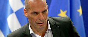 Yanis Varoufakis, Finanzminister Griechenlands, am 11. 5. 2015 in Brüssel.